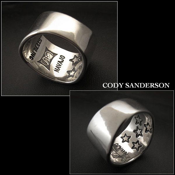 超目玉 新品 コディ サンダーソン Cody Sanderson リング 23号 インディアンジュエリー シルバー925 ナバホ族 ユニセックスcody Sanderson Plain Star Ring Size Us 11 Native American Indian Jewelry Sterling Silver Navajo Id Na3181r73 春バーゲン