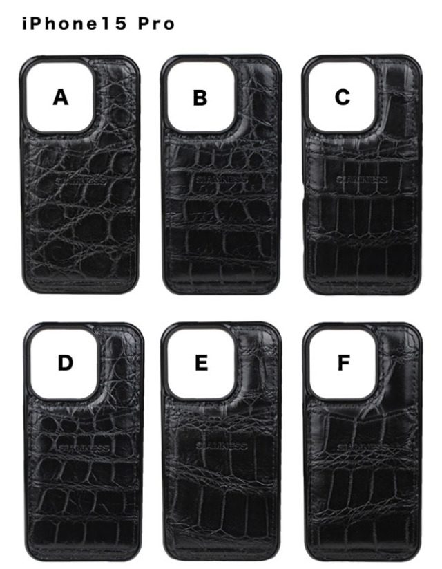 クロコダイル クロコ iPhone ケース 15 pro max plus ハードケース  