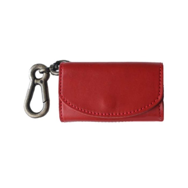 キーケース 栃木レザー 本革 キーホルダー ミニ 多機能 小銭入れ