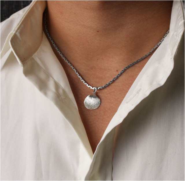 ペンダントトップ シルバーペンダント シルバー925 シェル 貝殻 南国