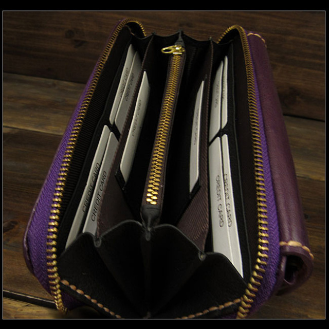 ぐんちゃん　　　長財布＋ケース 本革 スマホケース一体型 長財布 ラウンドファスナー ユニセックス