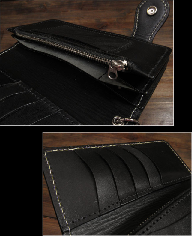 ALZUNI アルズニ バイカーズウォレット ライダースウォレット 長財布  