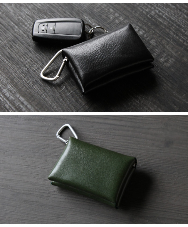 ミニ コンパクト スリム 財布 本革 日本製 二つ折り メンズ