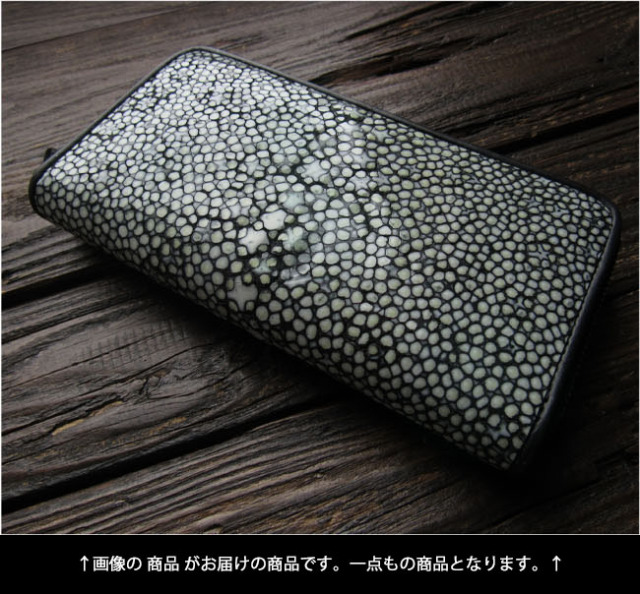 スティングレイ／エイ革 スタースティングレイ ガルーシャ 海の
