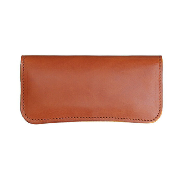 本革　長財布　濃ブラウン　ハンドメイド ZELDNER 長財布 メンズ レディース 本革 上質な革のみを使用した