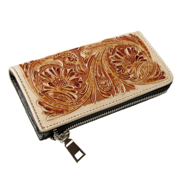 コンパクト スリム 長財布 L字ファスナー長財布 うす型 L字ファスナー