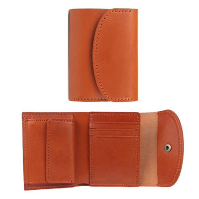PRIMEHIDE Leather★レザー 三つ折り ミニ 財布 折りたたみ財布 PRIMEHIDE Leather☆レザー 三つ折り ミニ 財布 折りたたみ財布