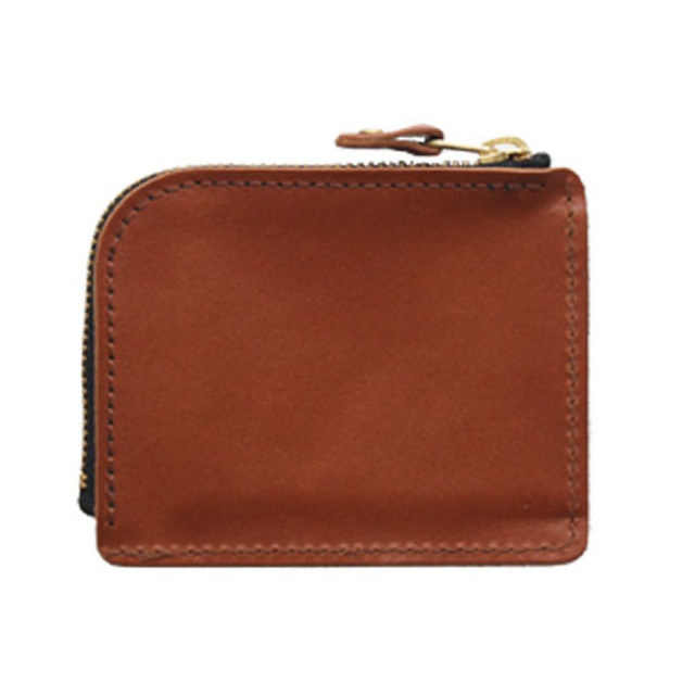 栃木レザー財布 L字ファスナー ミニ財布 本革 財布 コンパクト スリム