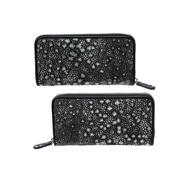 スティングレイ／エイ革 スタースティングレイ ガルーシャ 海の宝石 梅