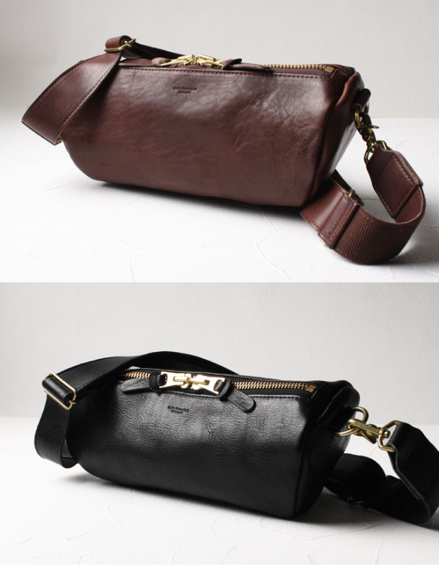 本革 ショルダーバッグ ショルダー ボディバッグ オイル レザー 革