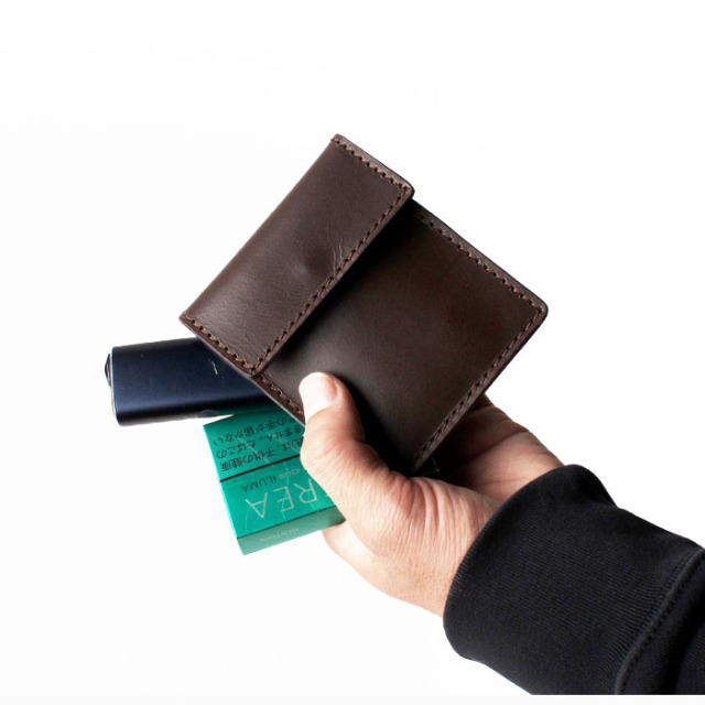 本革 携帯灰皿 ヌメ革 サドルレザー レザー 灰皿 ポータブル 吸殻