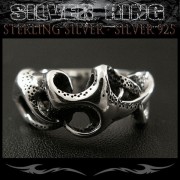 クリックポストのみ送料無料！シルバーリング リング 指輪 トライバル シルバー925 Silver ring Tribal Jewelry (ID 0768kr404)
