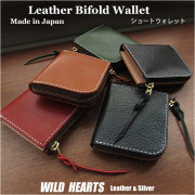 ショートウォレット,レザー,ハーフウォレッ,革,メンズ,二つ折り財布