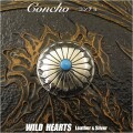 クリックポストのみ送料無料！コンチョ インディアンジュエリー ターコイズ Metal Concho Native American Turquoise（ID 0202t31）