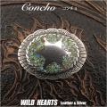 コンチョ　ウエスタン　インディアンジュエリーConcho Western Indian jewelry WILD HEARTS Leather&Silver (ID cc1303)