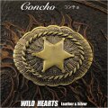 クリックポストのみ送料無料！コンチョ メタルコンチョ 合金 ウエスタン metal concho  Western(ID conmetal4)