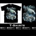 在庫処分！ Sサイズ Tシャツ コットン 綿 100％ 黒 バイカー イーグル（ID ts2030r46）