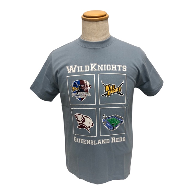 WK × QLD Reds コラボ コットンTシャツ　全2色