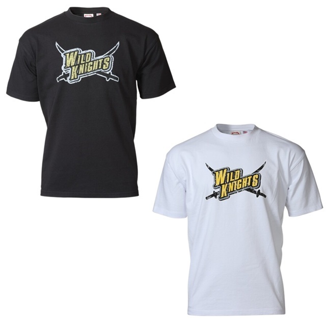 WK×NUTMEG リラックスFIT S/S TEE【2nd.ロゴ BLACK/WHITE】