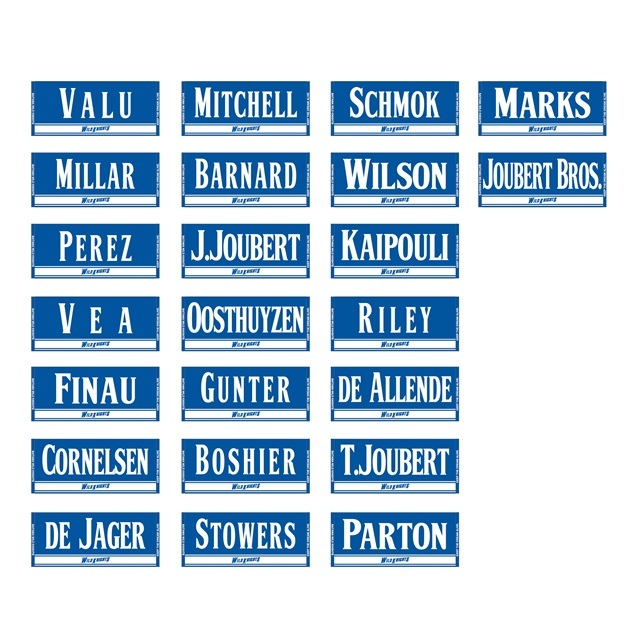 選手名フェイスタオル【外国籍選手:26選手】