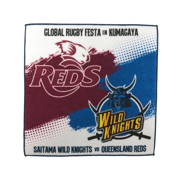 WK × QLD Reds コラボ ハンドタオル