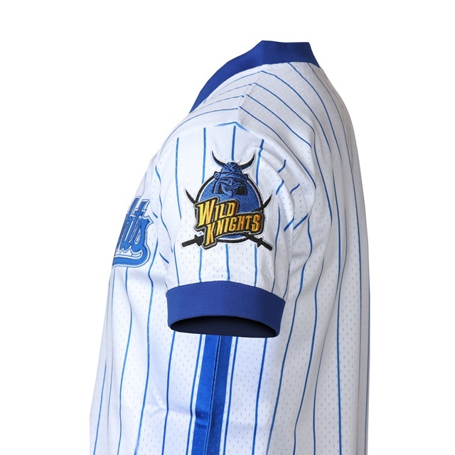 WK BBプラクティスシャツ【ストライプ BLUE/ストライプ WHITE】
