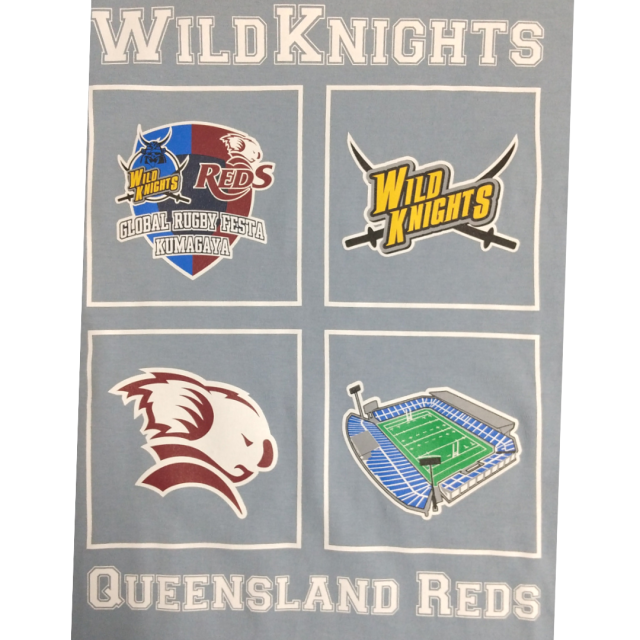 WK × QLD Reds コラボ コットンTシャツ 全2色