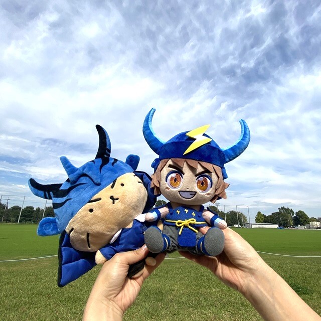 新品 剣道ぶしし ぬいぐるみ 剣道普及キャラクター「ぶしし」の