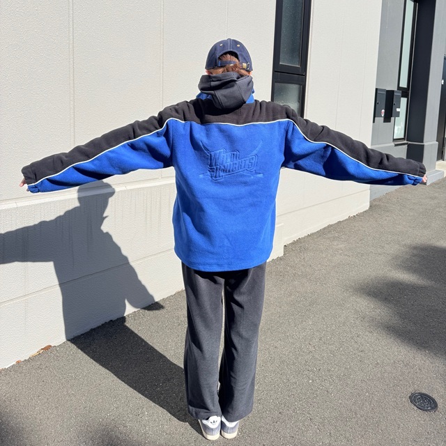 WKフリースハーフジップジャケット