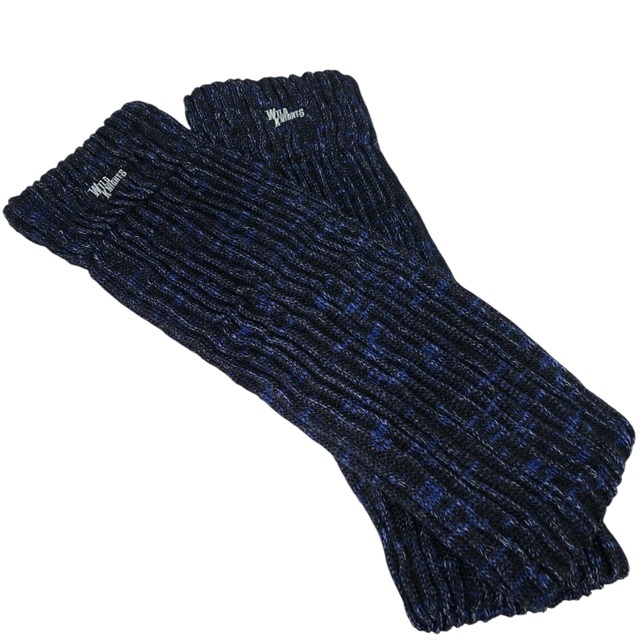 レッグウォーマー ELEPHANT CLUBコラボ WKレッグウォーマー【heather black & blue】
