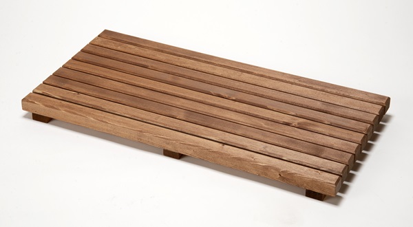 ウッドデッキ匠・すのこ・SPF材（屋根付きベランダ用・室内用）30cm×60cm×厚み4cm（色：チーク）（6枚以上1枚単位で必要数購入可能です）