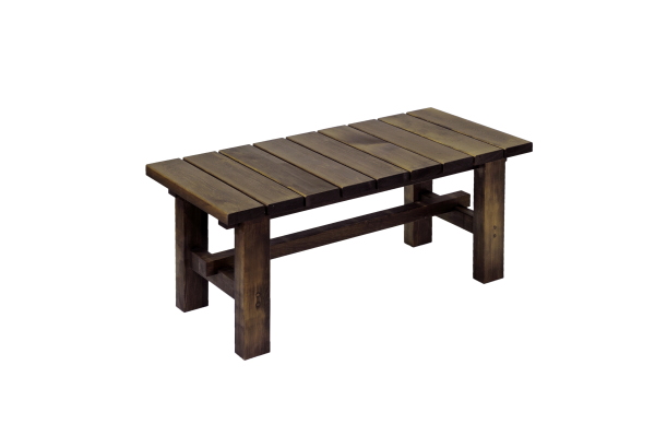 匠の縁台・横幅90cm・ブラウン