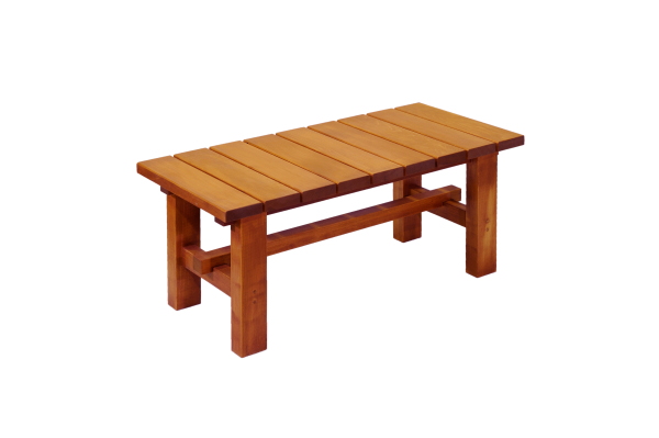 縁台・横幅90cm・チーク色