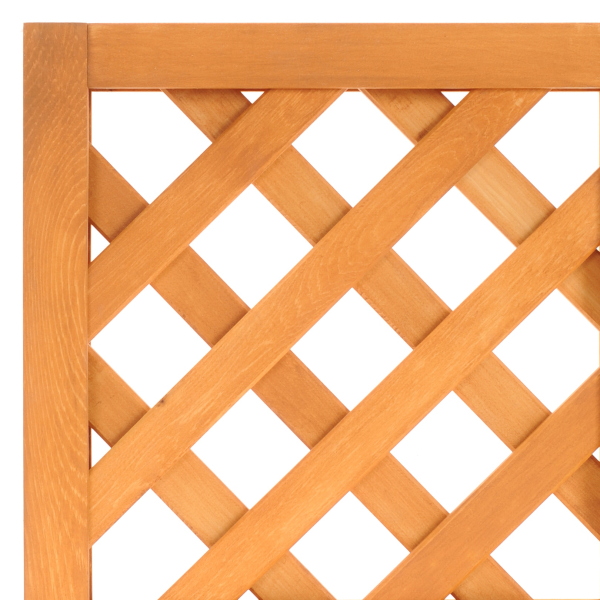 特注ラティス匠（ノーマルタイプ）・ななめ格子・パイン色