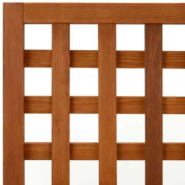 特注ラティス匠（ノーマルタイプ）・縦横格子・チーク色