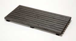 ウッドデッキ匠・すのこ・SPF材（屋根付きベランダ用・室内用）30cm×60cm×厚み4cm（色：ブラウン）（6枚以上1枚単位で必要数購入可能です）