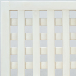 特注ラティス匠（目隠し/プライバシータイプ）・縦横格子・ホワイト色