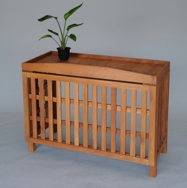 購入者様決まってます！KONISKA チーク無垢材 未使用替えカバー付き SCANTEAK 15万「KONISKA」2人掛けソファ チーク無垢材 ファブリック