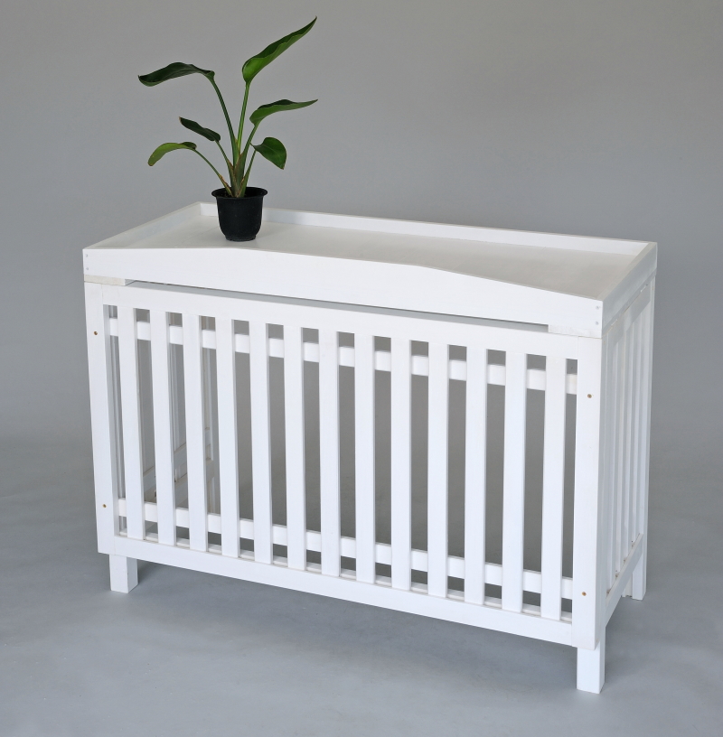 室外機カバー・たて格子・横ポイント・ホワイト