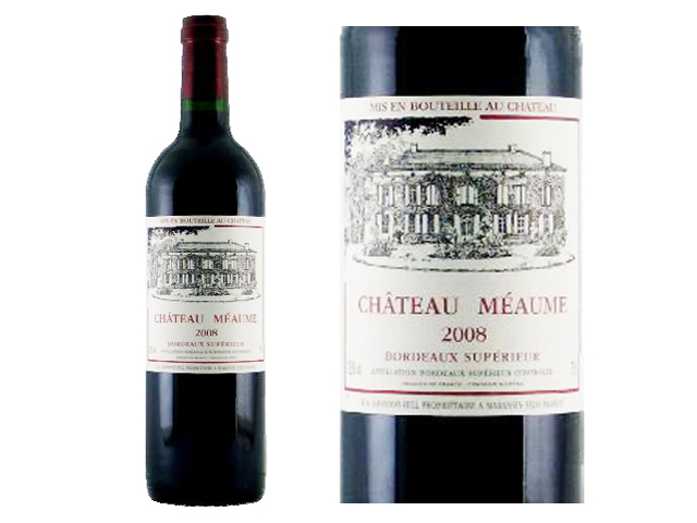 [ シャトー・メオム] ボルドー・シューペリュール ２０２０
