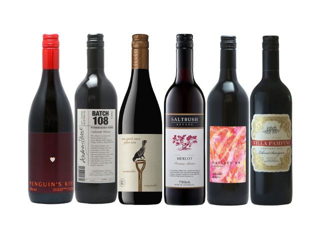 [送料無料] 家飲みならコレ！安旨赤ワイン6本セット | 750ml 6本