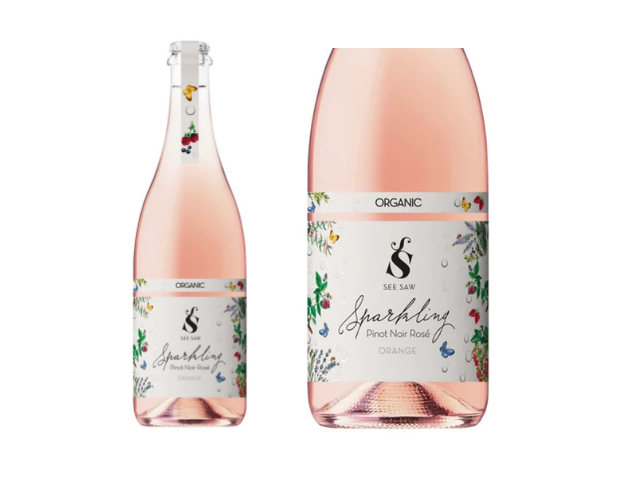 ［シー・ソー・ワインズ］　オーガニック　スパークリング・ロゼ