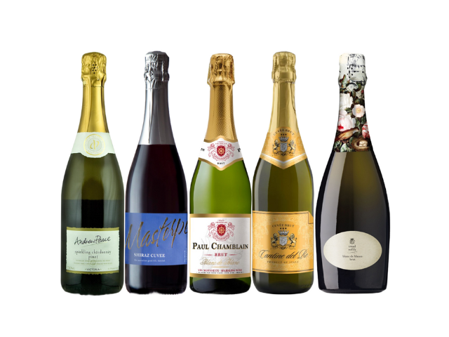 みんなのワイン屋厳選 人気カジュアルスパークリングワイン5本セット