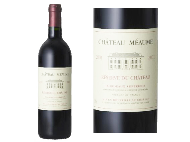 [ シャトー・メオム ]　レゼルヴ・デュ・シャトー ２０１８