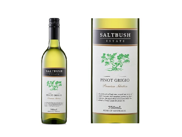 ［クオリア・ワインズ］ソルトブッシュ　ピノ・グリージョ