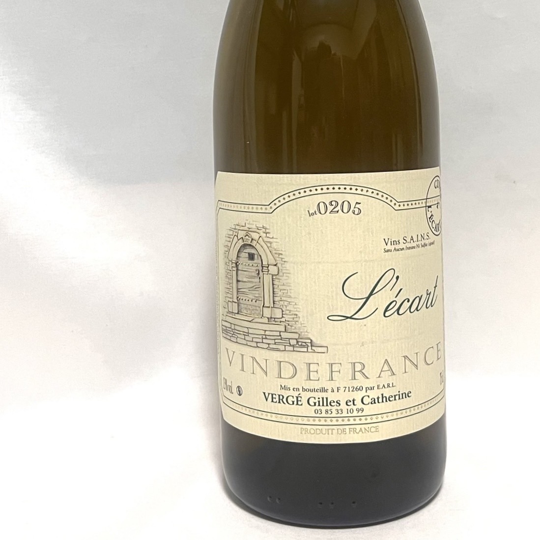 ジル・エ・カトリーヌ・ヴェルジェ／キュヴェ・レカー0205　(2002年収穫05年瓶詰め） （白）