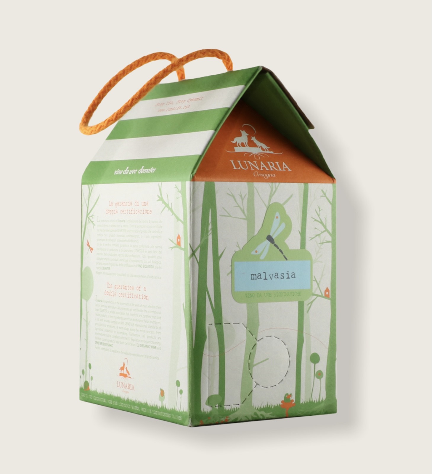 リュナリア／マルヴァジア 3000ml バッグインボックス（白）