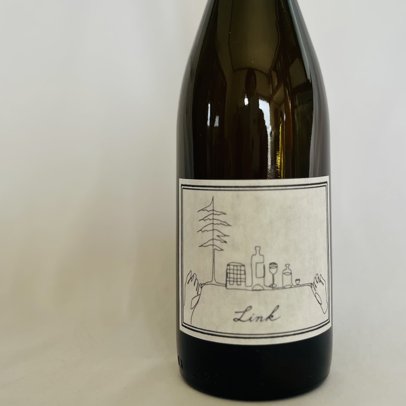 島之内フジマル醸造所／Link(デラウェア木桶仕込み）2024（オレンジ）