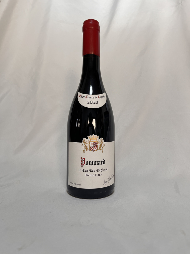 ジャンマリーフーリエ／　ポマールレ　１ｅｒリュジアン（ヴィーニュ　コントドシャペル）　２０２２年（赤）