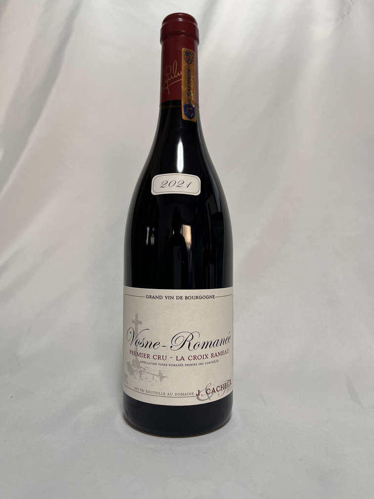 ジャックカシュー／　ヴォーヌロマネ　１ｅｒクロワラモー　２０２１年（赤）
